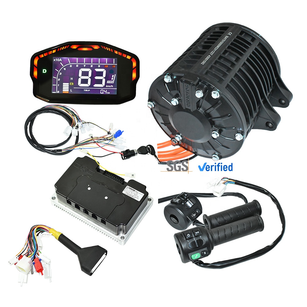 Kit de Motocicleta Eléctrica F - Mid Drive Motor Kit 72V 3000W reseña y precio