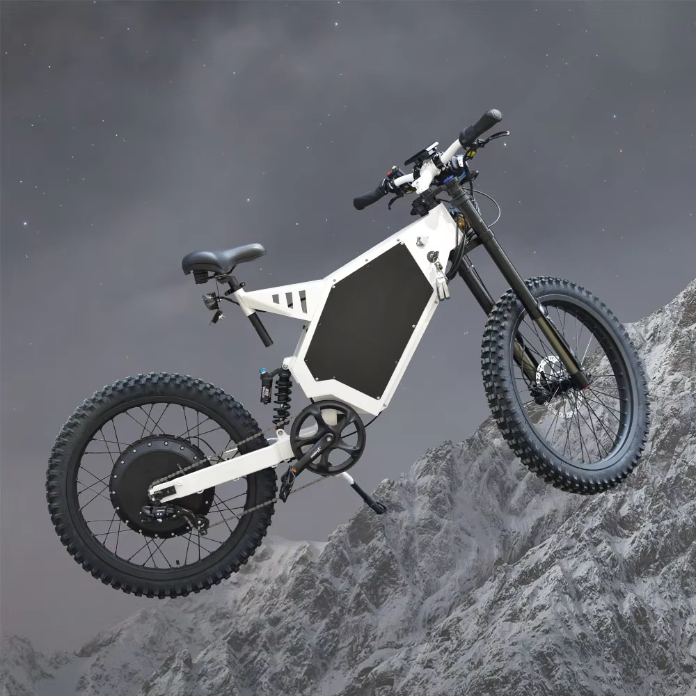 Bicicleta Eléctrica de Montaña - 8000W Stealth Bomber Ebike reseña y precio