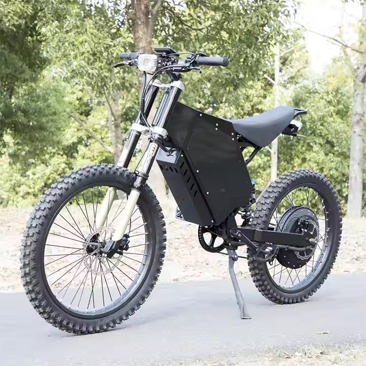 Bicicleta Eléctrica de Montaña - 8000W Stealth Bomber Ebike reseña y precio
