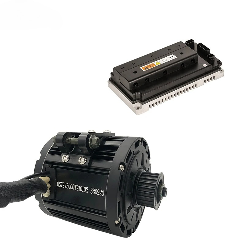 Motor de tracción media QS138  - Mid Drive Motor Kit 72V 3000W reseña y precio
